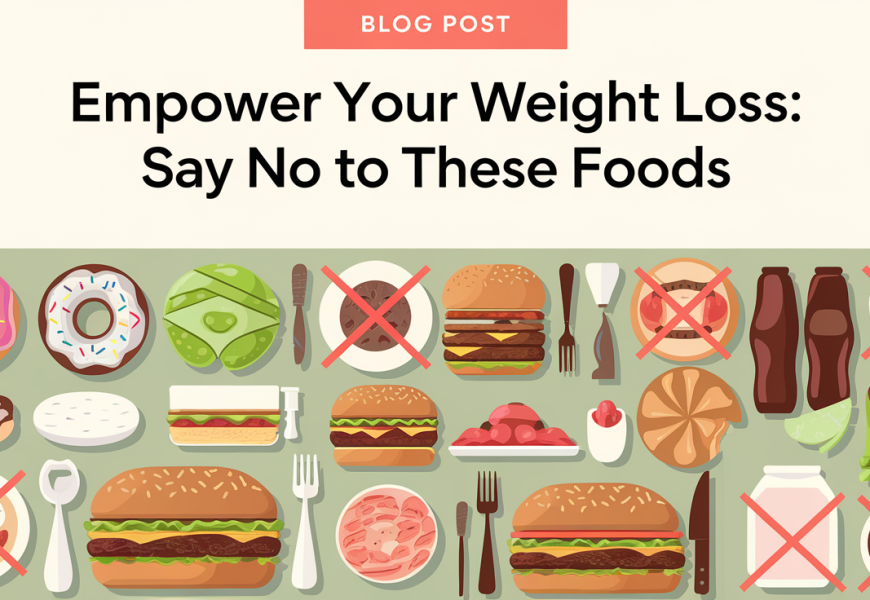 Empower Your Weight Loss: Say No to These Foods