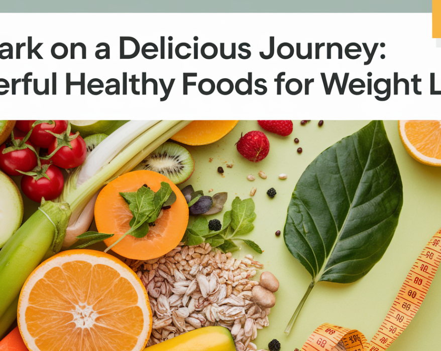 Embark on a Delicious Journey: Powerful Healthy Foods for Weight Loss